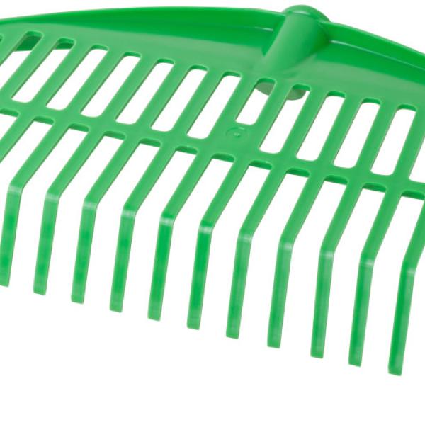 Грабли веерные пластиковые "Оазис", 22 зуба, 440 мм, без черенка 76939