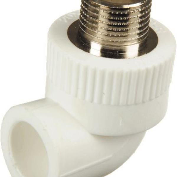 Уголок PP-R 20х1/2" *90гр наружная резьба комбинированный КРОСС 62740