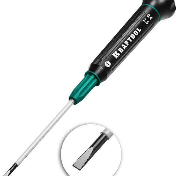 Отвертка SL 2.5  для точных работ, Precision, KRAFTOOL, 25681-2.5