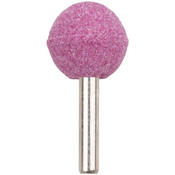 Шарошка 25 мм шар, абразивная, по металлу, хвостовик 6мм FIT  36954