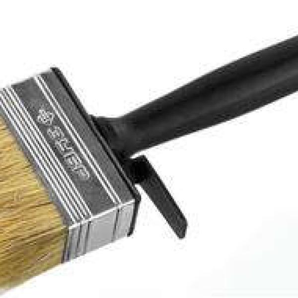 Кисть-макловица 40х140мм ЗУБР "ОПТИМА", светлая щетина пластмассовый корпус, 01802-14