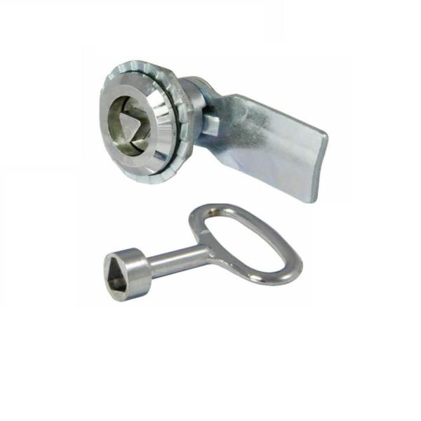 Замок щитовой MS-705-3 (треугольный ключ) Ж956