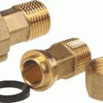 Штуцер для счетчика воды с обратным клапаном (пара) TRm 06998 (1-007) 44343